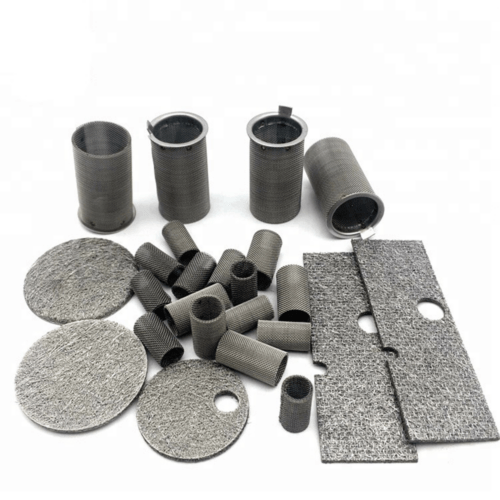 Maßgefertigte Filterelemente aus gesintertem Metallfaserfilz