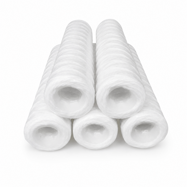 Cartucho filtrante de sedimentos con bobinado personalizado para fabricantes de equipos originales (OEM) Cartucho filtrante de sedimentos con bobinado personalizado para fabricantes de equipos originales (OEM)