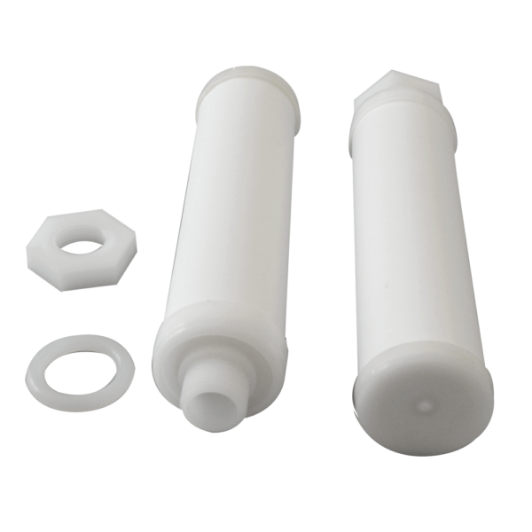Élément filtrant en plastique poreux pour système de chargement sous vide Élément filtrant en plastique poreux pour système de chargement sous vide
