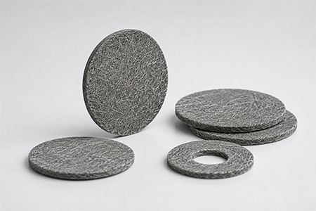 Gesinterte Filzfilter