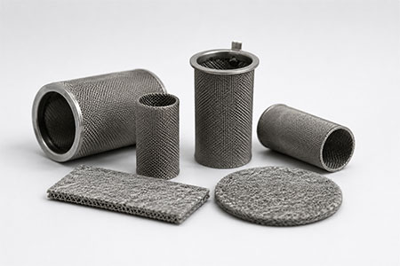 Gesinterte Filzfilter