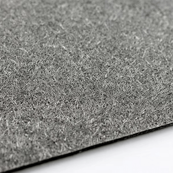 Materiale filtrante in feltro sinterizzato di acciaio inossidabile per uso industriale